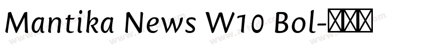 Mantika News W10 Bol字体转换